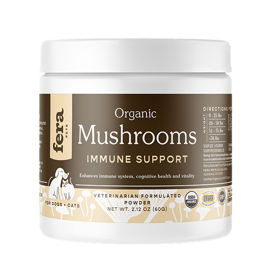 Fera Pets Organic Mushrooms Immune Support