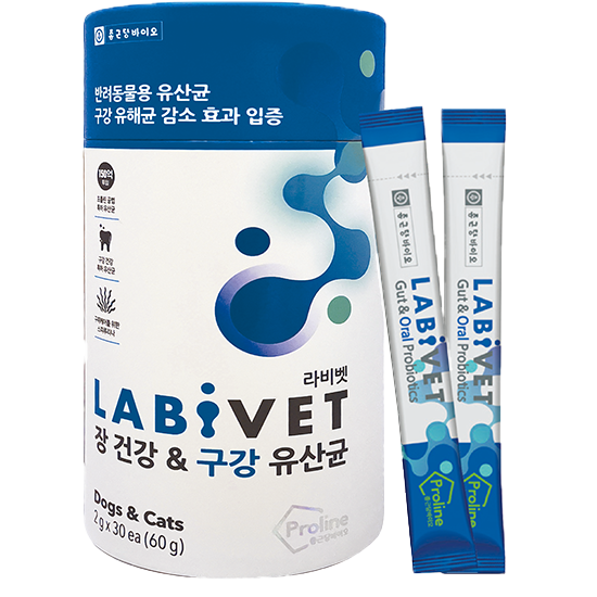 LABIVET 寵物食用益生菌 腸道＋口腔