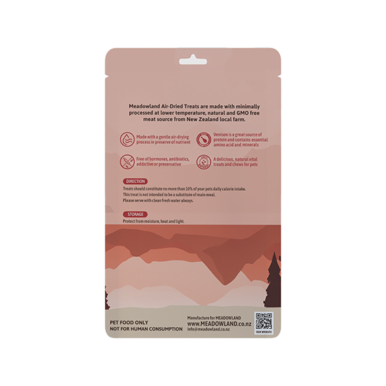 Meadowland風乾鹿肋骨犬零食