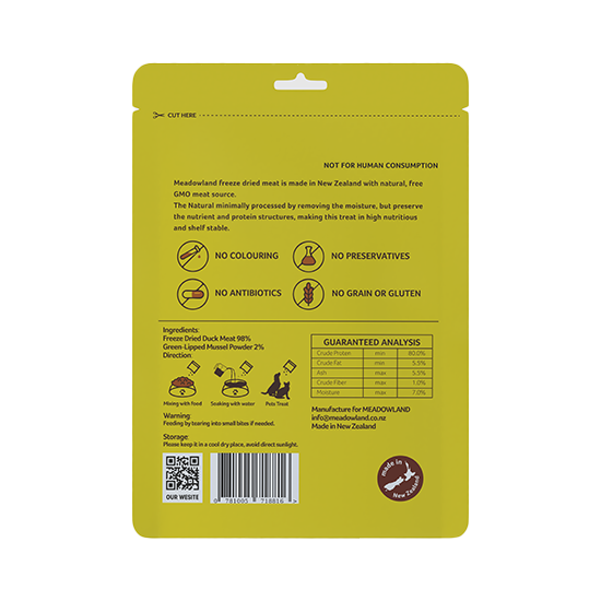 Meadowland凍乾鴨肉貓犬零食
